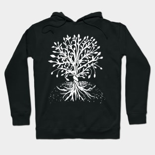 Tree of Life Magical, Witchy, Spiritual Gothic Illustration Hoodie